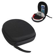 BephaMart Black Carrying Hard Case Bag Holder Headphone Earphone Storage Headset