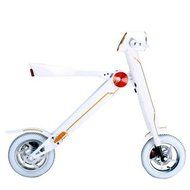 Rooes Foldable Smart E-Scooter Bike With Bluetooth And Bag (White) N2