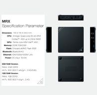 Android Smart Set top TV Box MRX With AML S905 Quad Core CPU Support UHD Video
