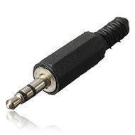 BephaMart 3.5mm Male Plug Audio Connector Double Track Booted Headphone Solder N2