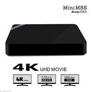 Eachbid Mini M8S TV Box is 2.4G WiFi 2GB RAM + 8G ROM Capacity For You to Enjoy Higher Quality Video Experience...