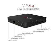 Toox Mx Plus Amlogic S905 Quad Core Android 5.1 Lollipop Smart Tv Box with 1gb RAM 8gb ROM Support Wifi Bluetooth... N4