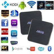 Olymstore 2PCS M8S TV Box Amlogic S812 Quad-Core 2GB+8GB 2.4G/5G Wi-Fi Kodi Bluetooth Android 4.4.2 Streaming...