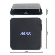Olymstore 2PCS M8S TV Box Amlogic S812 Quad-Core 2GB+8GB 2.4G/5G Wi-Fi Kodi Bluetooth Android 4.4.2 Streaming... N2