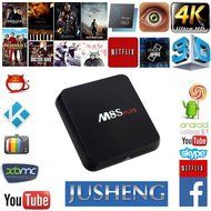 JUSHENG M8S Plus Android Tv Box Amlogic S812 2G+16G Emmc Quad Core (Cortex-A9) with Dual WIFI 5G/2.4G Bluetooth...