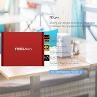 HUBEE T95Upro Android 6.0 TV Box S912 Octa Core 2GB DDR3+16GB WIFI HD Media Player TV Streaming Media Bluetooth... N4