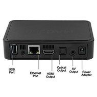Generic MAG250 IPTV TV Box HD 1080P Set Top Box with Remote Control, Support AV + USB + RJ45 + HDMI(Black) N4