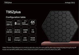 VIGICA T95Z Plus TV BOX Android 6.0 Amlogic S912 Octa Core 2G 16G Kodi 17.0 XBMC Fully Loaded 4K Streaming Media... N5