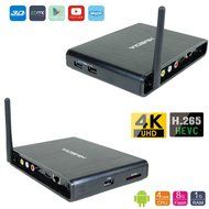 Blue ray 3D 4K Set top box android 4.4 quad core 1G RAM 8G ROM HDMI 1.4 H.265 hardware decoding wifi display LAN...