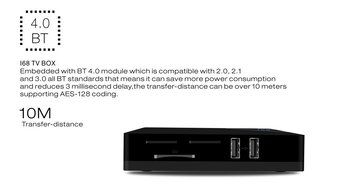 Joyhero i68 Android 6.0 Smart TV Box | Amlogic S912 Octa Core CPU | ARM Mali-T820MP3 GPU | DDR3 2 GB + Onboard... N5