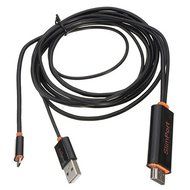 BephaMart SlimPort to HDMI HDTV TV Video Adapter With USB Cable for LG G3 G2 Google Nexus ZTE Nubia ASUS Fujitsu... N3