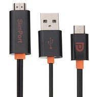 BephaMart SlimPort to HDMI HDTV TV Video Adapter With USB Cable for LG G3 G2 Google Nexus ZTE Nubia ASUS Fujitsu... N4