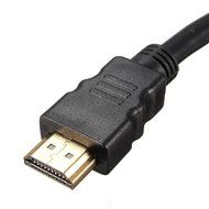 BephaMart 1080P HDMI Port Male to 2 Female 1 In 2 Out Converter Splitter Cable Adapter N3