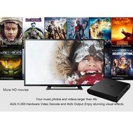 Epteam Android 6.0 TV Box T95X S905 Quad core [1GB/8GB/4K] Kodi 16.1 Full Loaded H.265 64bit Streaming Media Player N5