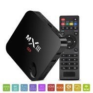MX3 MXIII Android 4.4 Quad Core 2G/8G XBMC KODI 4k TV Box 3D-HD Blu-ray Streaming Media Player Bluetooth DLNA...