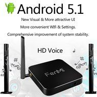 Docooler FEN MI Z16 Smart Android 5.1 TV Box 2GB / 16GB RK3368 Eight Core 64bit Cortex-A53 with Kodi XBMC UHD...