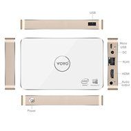 VOYO V2 4K Z3735F Quad Core 2GB/32GB Windows 10 5000mAh Li Battery 802.11 b/g/n BT4.0 TV Box Mini Smart PC N3