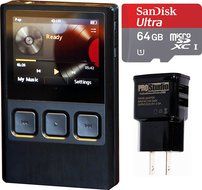 iBasso DX90 High Resolution Audio Player with Dual Sabre ES9018K2M DACs + 64GB Memory + ProStudio USB Charger...