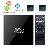 Kissemoji S905X X96 2GB 16GB Android 6.0 Marshmallow KODI TV BOX 4K IPTV Decoder