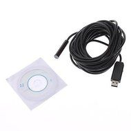 T&amp;J WORLD TM 7M USB Waterproof Endoscope Borescope Inspection Camera with 4 LED lights N2