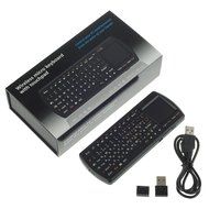 Gtide Russia Language Layout Handheld Mini 2.4G RF Wireless Backlit Keyboard with Touchpad and Flashlight for... N6