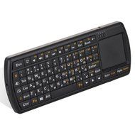 Gtide Russia Language Layout Handheld Mini 2.4G RF Wireless Backlit Keyboard with Touchpad and Flashlight for... N7