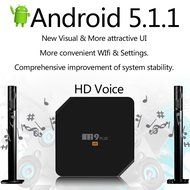 Docooler&reg; M9 Plus Smart Android TV Box Android 5.1.1 with Kodi XBMC UHD 4K*2K 60fps HDMI Mini PC 2.4GHz &amp; 5GHz... N2