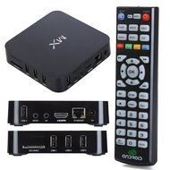 BCO&reg; Android 4.2 MX TV Box Streaming Player w/ Remote - HDMI, 802.11n WiFi, Fast A9 Dual Core CPU