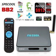 SPECOOL BB2 Android 6.0 Octa Core TV Box Amlogic S912 KODI 17.0 Bluetooth 4.0 2G 16G Streaming Media Player