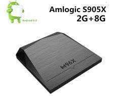 Harryup M96X TV Box, Android 6.0 2GB / 8GB S905X 64bit Quad Core 2.0GHz Amlogic 4K Ultra HD Streaming Tv Kodi...