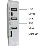 Transpeed Plus TV Box by Mitid, with KODI XBMC Online 3D HD Movie Music, 1G+8G Android 4.4 Quad Core S805 WiFi... N5