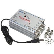SB-7520FL9 220V 4 Way CATV Cable TV VCR Antenna Signal Amplifier AMP Video Booster Splitter