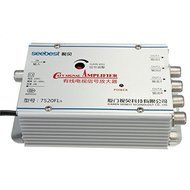 SB-7520FL9 220V 4 Way CATV Cable TV VCR Antenna Signal Amplifier AMP Video Booster Splitter N3