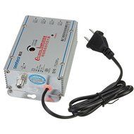 SB-7520FL9 220V 4 Way CATV Cable TV VCR Antenna Signal Amplifier AMP Video Booster Splitter N5