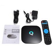 Q Box Android 5.1 TV Box Amlogic S905 Quad Core CortexA53 2G DDR3 16GB EMMC Flash with Kodi16.0 Bluetooth4.0 Dual... N4