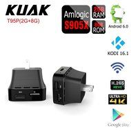 KOLOF T95P Amlogic S905X Mini Android TV Box Kodi 16.1 Ultra HD 4K Quad Core 3D Dual Wifi 2G 8G Streaming Media...