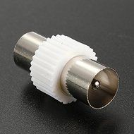TV Aerial Cable Coupler Connector Adapter Male To Male Plug RF Coaxial Coax N5