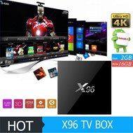 HONGYU X96 TV Box Android 6.0 Marshmallow Amlogic S905X 64bit Quad Core 2G/16G Kodi 16.1 Ultra HD 4K 60fps HDR... N2