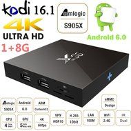 HONGYU X96 TV Box Android 6.0 Marshmallow Amlogic S905X 64bit Quad Core 2G/16G Kodi 16.1 Ultra HD 4K 60fps HDR... N9
