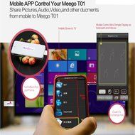 MeeGoPad T01 Microsoft Windows 8.1 OS TV Stick - Quad-Core CPU, 2GB RAM, 32GB Internal Memory, Bluetooth, HDMI... N6