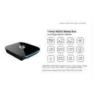 Tritina NBAS Unlocked 4K TV Box Kodi 16.0 Quad core 2GB 16GB Android 5.1 Dual Band 2.4G/5G Wifi Streaming Media... N9