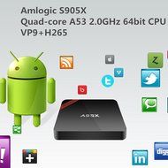 KOLOF NEXBOX A95X Amlogic S905X OTT TV Box Quad Core RAM 1G ROM 8G Android 6.0 Kodi 16.1 Streaming Media Player... N5