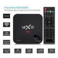 Yubng Google Android 4.4 Tv Box XBMC MXIII MX3，Full Hd Media Player 4k 3d Movie （2G RAM, 8G ROM） N3