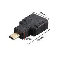 BephaMart Gold Plated Micro HDMI Type D Male To HDMI Female Adapter N6
