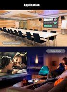 Joyhero portable projector,Full HD 3D 1920 x 1080 1000LM LED Home Theater Projector N6