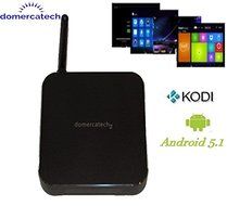 domercatech domercatech2 2GB/8GB Android 5.1 Amlogic S905 Ultra HD 4K Smart TV Box Kodi Fully Loaded Add-ons Streaming... N2