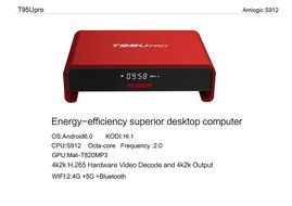 Epteam T95U Pro Android 6.0 TV BOX Amlogic S912 Octa-core Cortex-A53 2GB DDR3 + 16GB emmc Flash 3D Graphics Wifi... N6