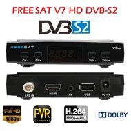 Vipwind FREESAT V7 1080P DVB-S2 TV Box Receiver Digital Video Broadcasting Receiver Set Top Box Support USB PVR...