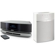 Bose Wave SoundTouch Music System IV, Includes Remote Control, SoundTouch Pedestal, Platinum Silver - Bundle with...