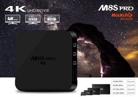 KOBWA M8S PRO 4K TV BOX Quad Core Android 5.1 2G/8G Kodi 16.1 Preinstalled Streaming Media Player Android Smart... N4